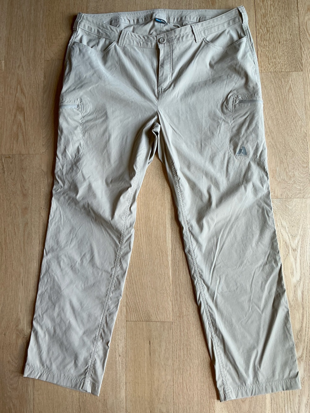 Eddie Bauer Guide Pro Ascent Hiking Outdoor Flex Pants Pumice Women's Size 20W